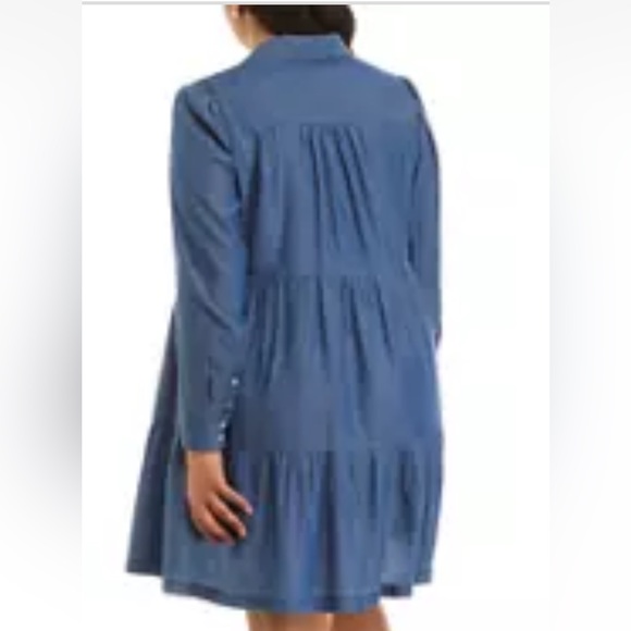 NWT Crown & Ivy Button Up Shirtdress SIZE 3X - Picture 5 of 5